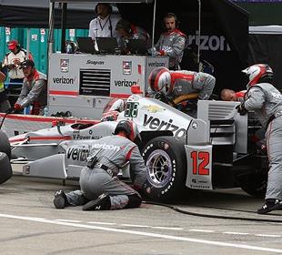 Penske's pit stop prowess across all four cars shines through