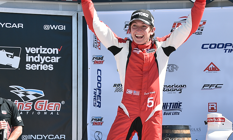 Veach wins Indy Lights race at The Glen as title battle gets real