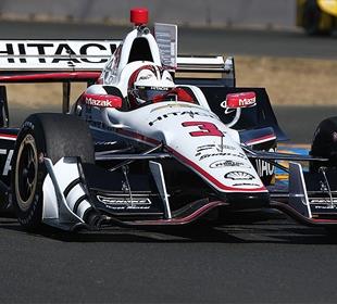 Castroneves leads Penske sweep of top 3 in Sonoma practice