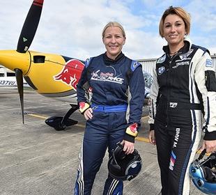Mann earns her race wings with help from fellow role model Astles