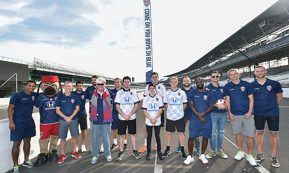 Indy Eleven at the Indianapolis Motor Speedway