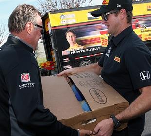Andretti Autosport and Butterball pair up again for local turkey donation