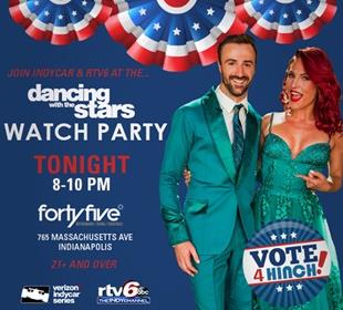 Hinchcliffe reunites with partner Burgess for 'Dancing with the Stars' semifinals