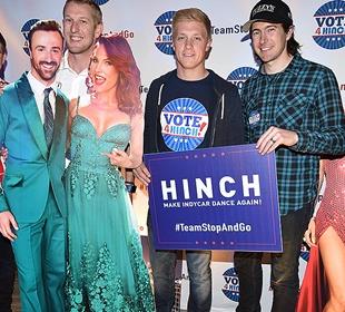 Hinchcliffe draws enthusiastic support at 'Dancing' watch party