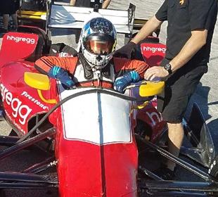 Serralles a step closer to goal after Indy car test with Andretti