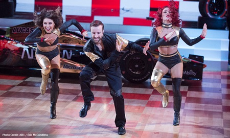 thumbnail for Hinchcliffe races into 'Dancing with the Stars' finals