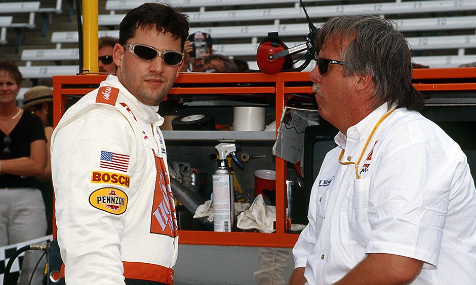 Tony Stewart and Larry Curry