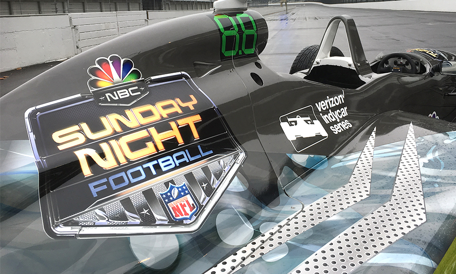 INDYCAR part of historic NFL broadcast from Indianapolis