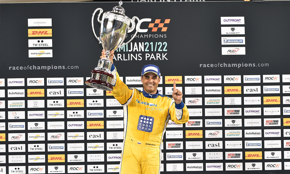 Juan Pablo Montoya Wins Race Of Champions