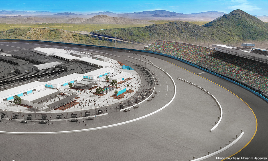 Phoenix Raceway project plans include start/finish line in Turn 2