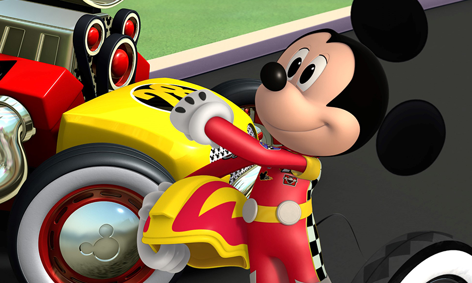 Mickey race car online