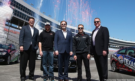 thumbnail for Texas repave, reconfiguration builds excitement for June night race