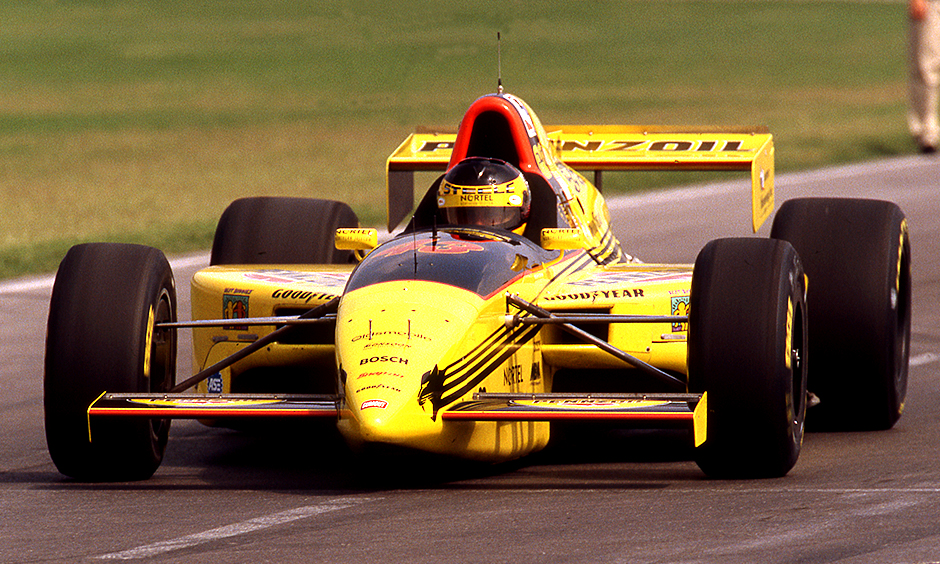 Dave Steele on track in 1998