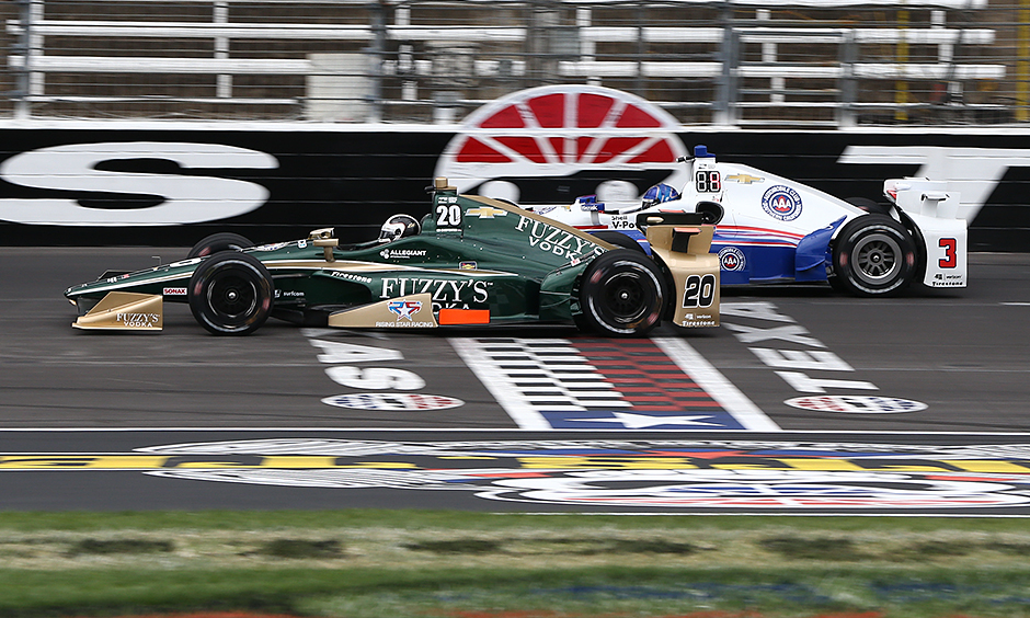 Ed Carpenter and Helio Castroneves