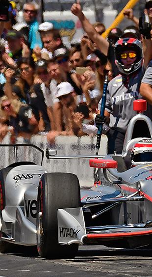 Indy 500 notes Power s crew claims TAG Heuer Pit Stop Competition