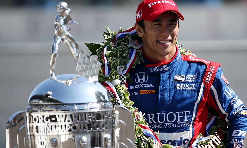 Sato's life comes full circle with first oval win at