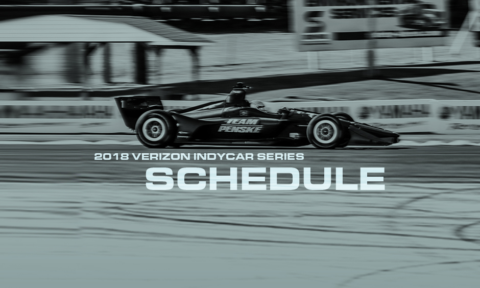 18 Indycar Schedule Builds On Consistency