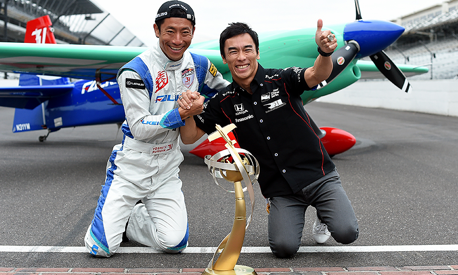 Yoshi Murayo and Takuma Sato