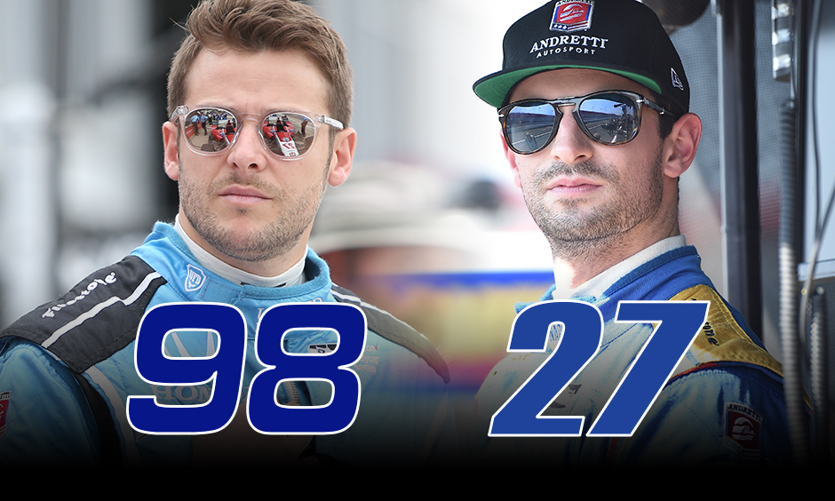 Marco Andretti and Alexander Rossi