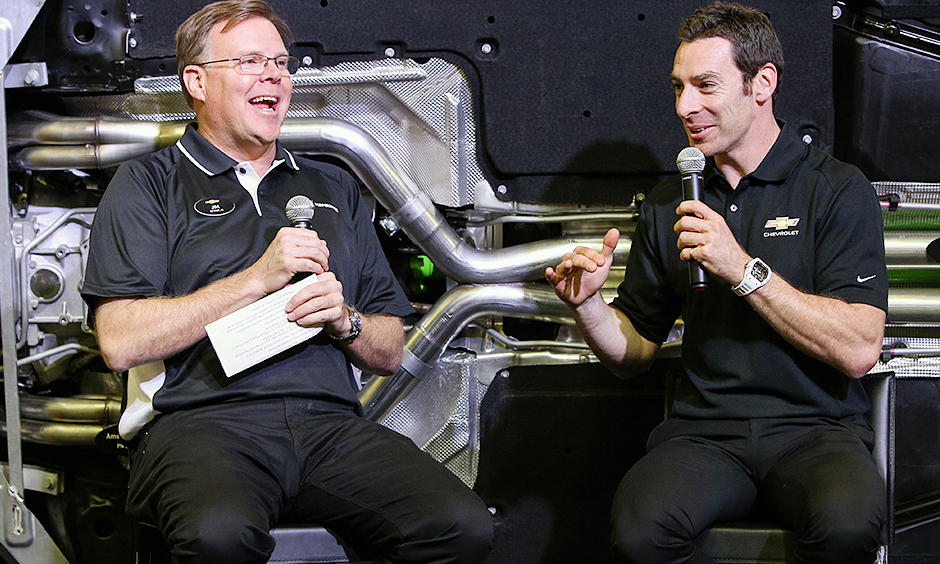 Pagenaud savors Indy visit, PRI show appearance on Chevrolet stage