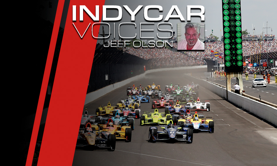 Jones enjoys view from atop crowded INDYCAR ladder