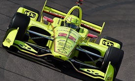 Thumbnail for Pagenaud leads tricky opening practice at Phoenix
