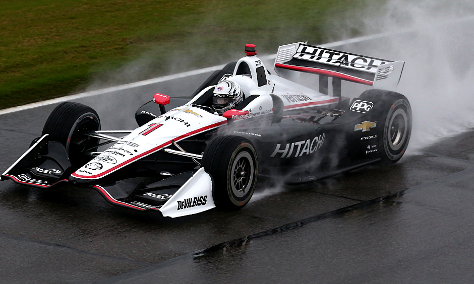Newgarden controls in wet and dry to win at Barber yet again