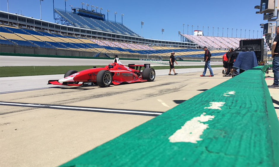 Windom gets first taste of Indy Lights at Kentucky