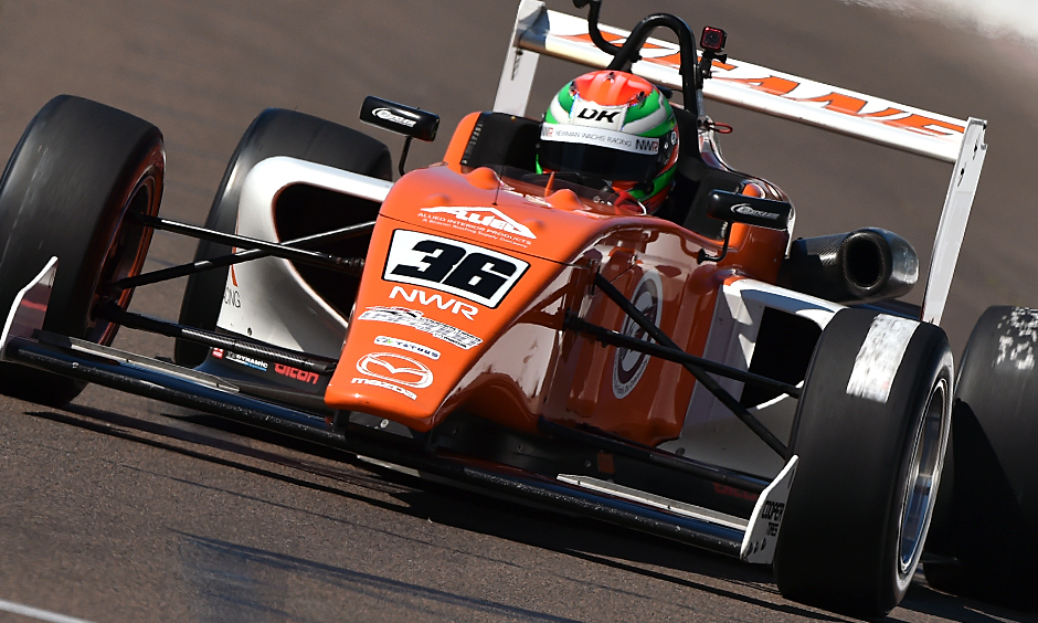 Keane is keen to get racing again after two-month USF2000 layoff