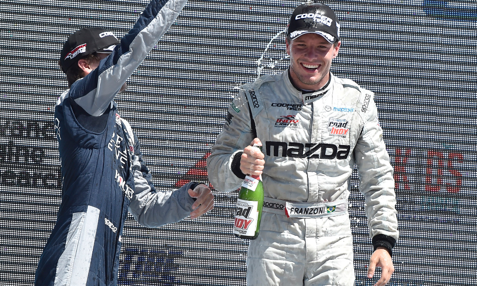 MRTI Road America notes: Franzoni gets emotional Indy Lights win