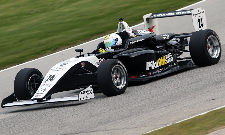 With USF2000 title chances slim, Frederick sets sights on strong Mid-Ohio weekend