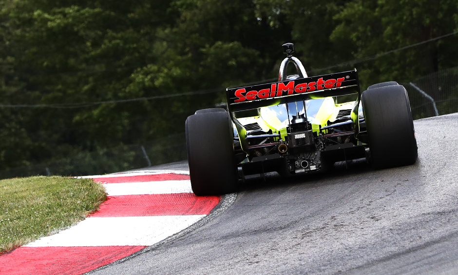 Brake issues send Bourdais into tires and to rear of Mid-Ohio grid