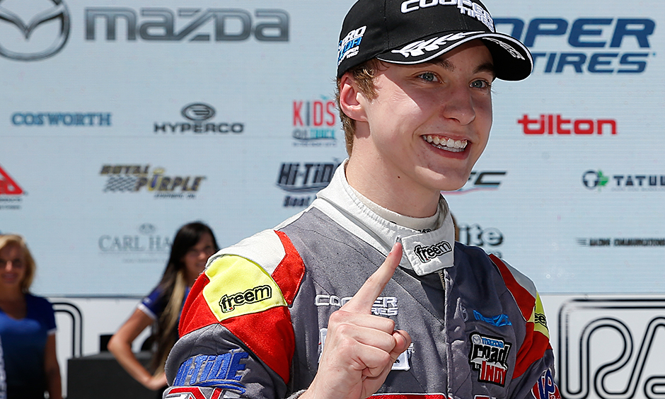 Malukas  and BN Racing making huge strides in Pro Mazda