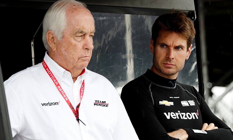 Roger Penske and Will Power