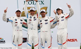 Thumbnail for Class win at Rolex 24 springboards Herta into INDYCAR season