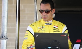 Thumbnail for All joking aside, Castroneves delighted to be back in an Indy car
