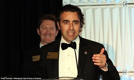 Thumbnail for Franchitti, Stewart awed by Motorsports Hall of Fame of America inductions