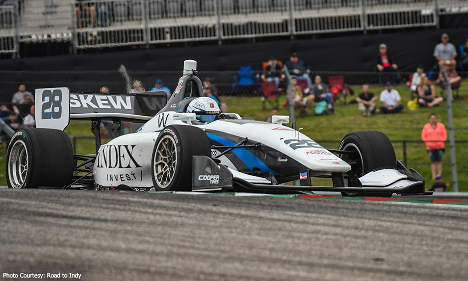 Askew needs to work harder to complete Indy Lights COTA sweep
