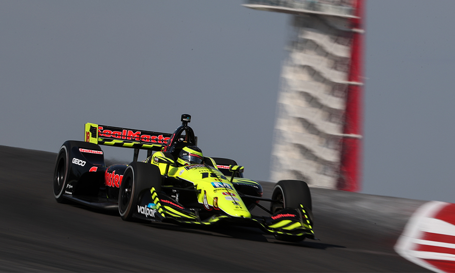 Sebastien Bourdais on track COTA