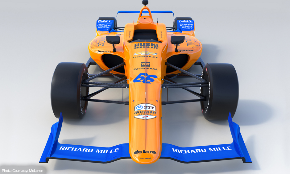 McLaren Indy car reveal