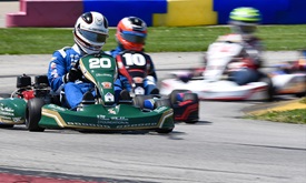 Thumbnail for Wheldon karting challenge returns to everyone's delight