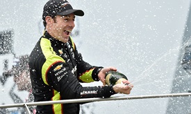 Thumbnail for Pagenaud ends drought in soggy INDYCAR Grand Prix