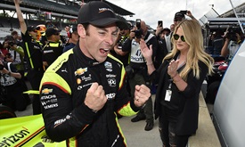 Thumbnail for Pagenaud drives home 18th Indy 500 pole for Team Penske