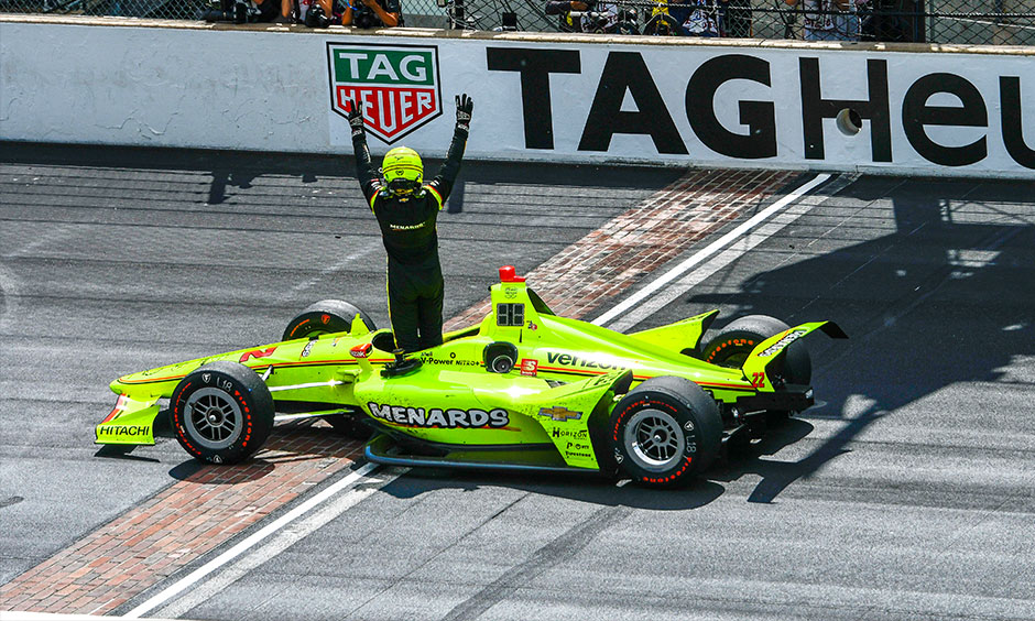 Pagenaud Holds Off Rossi To Win Indy 500