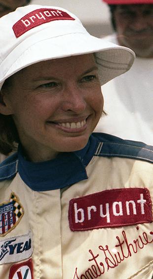 JANET GUTHRIE  AUTOGRAPHED 1976  INDY 500 ROOKIE YEAR BRYANT 8 X 10 PHOTO 4 