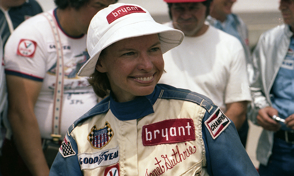 Janet Guthrie in 1977