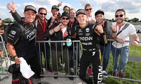 thumbnail for Ericsson drives to first NTT IndyCar Series podium finish