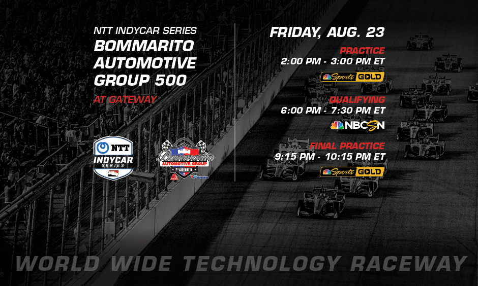 Today's INDYCAR schedule has qualifying next on NBCSN
