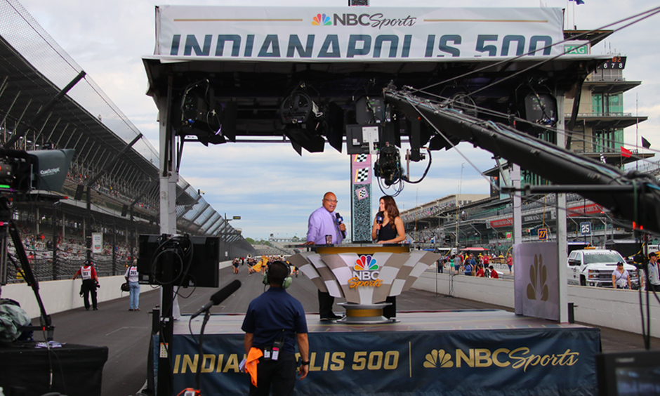 NBC Sports at the Indianapolis Motor Speedway
