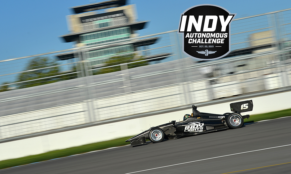 The Dallara IL-15 in action at Indianapolis Motor Speedway
